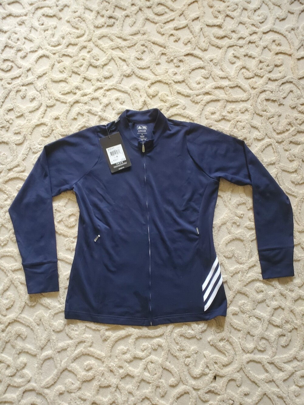 Adidas Women’s Navy Full-Zip Jacket